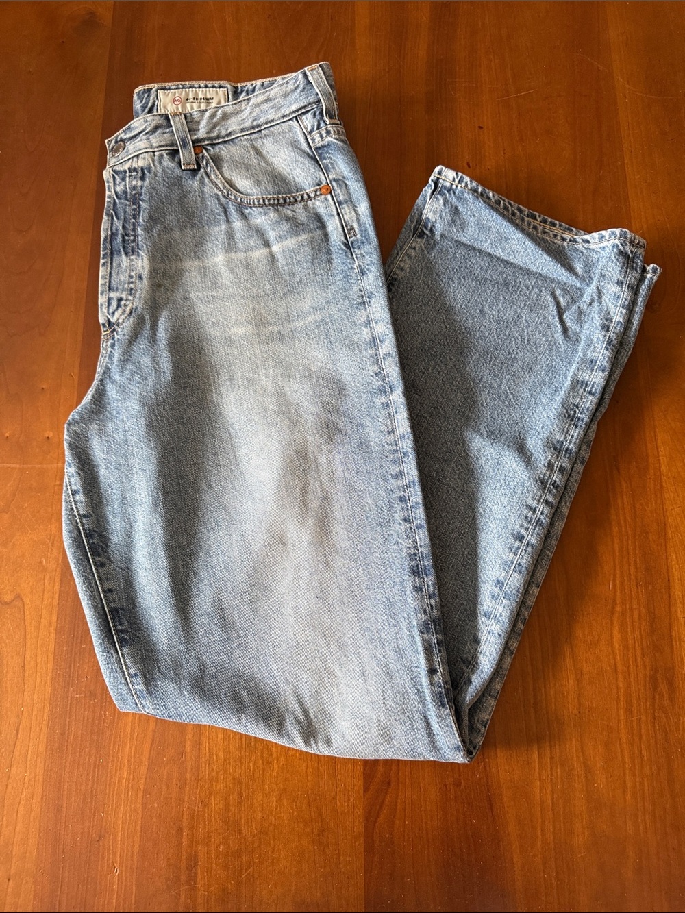 Ag Adriano Goldschmied Alexxis High-Rise Vintage Straight Women's Jeans 32R